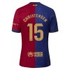 Camiseta de fútbol FC Barcelona Christensen 15 Primera Equipación 2024-25 - Hombre